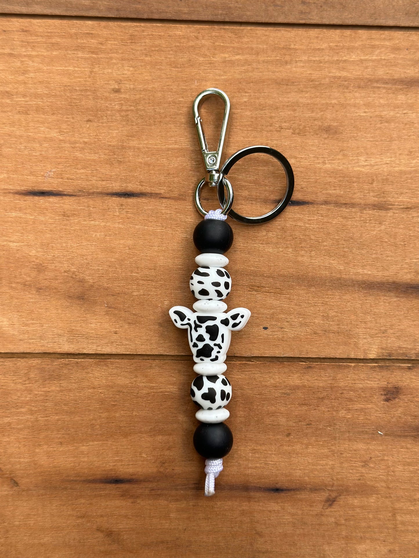 Cow Keychain