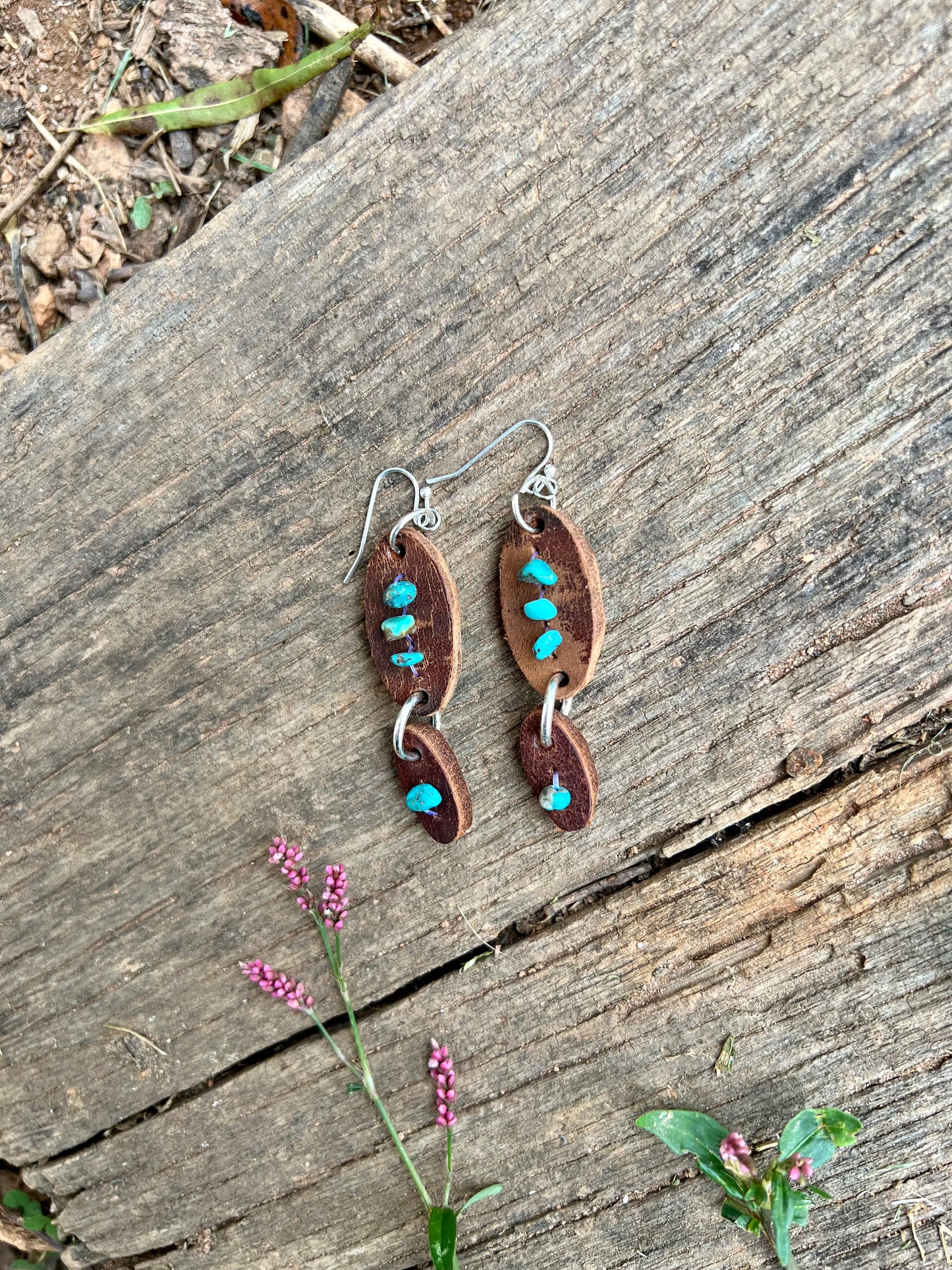 Waterfall Turquoise Earrings