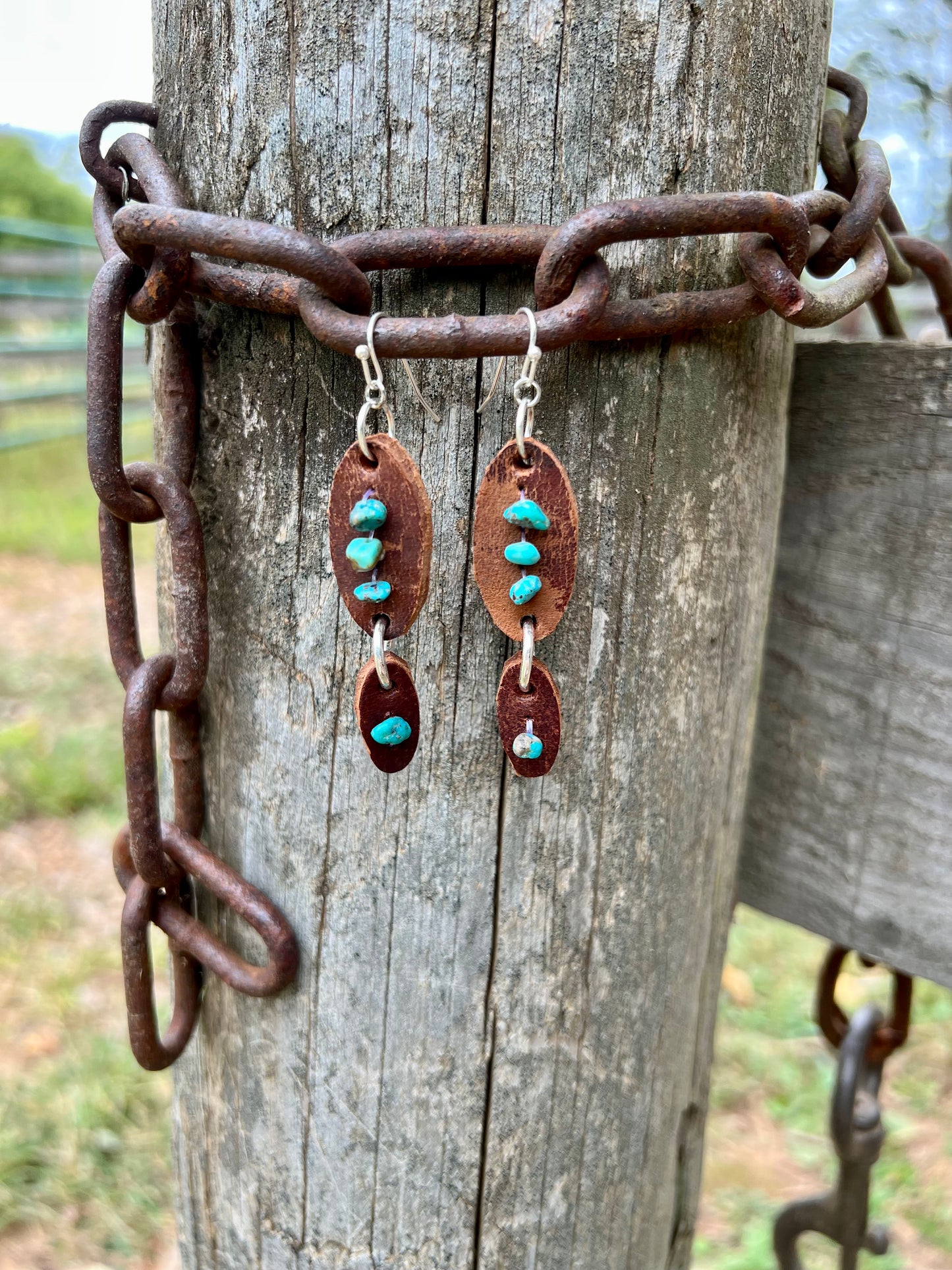 Waterfall Turquoise Earrings