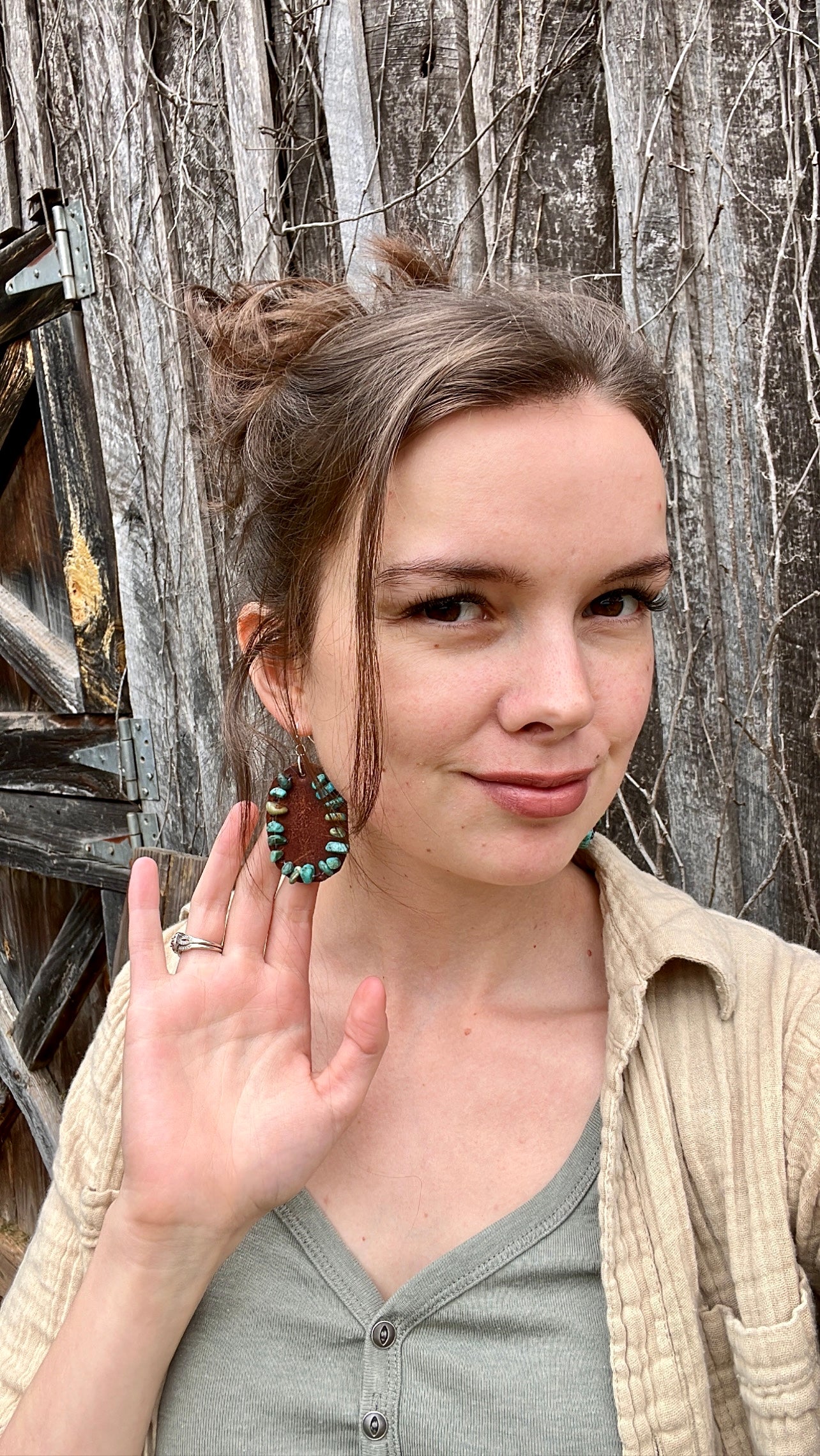 Showstopper Turquoise Earrings